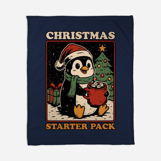 Christmas Penguin Starter Pack-None-Fleece-Blanket-Studio Mootant