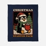 Christmas Penguin Starter Pack-None-Fleece-Blanket-Studio Mootant