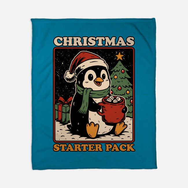 Christmas Penguin Starter Pack-None-Fleece-Blanket-Studio Mootant