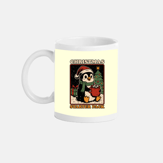 Christmas Penguin Starter Pack-None-Mug-Drinkware-Studio Mootant