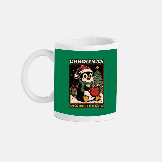 Christmas Penguin Starter Pack-None-Mug-Drinkware-Studio Mootant