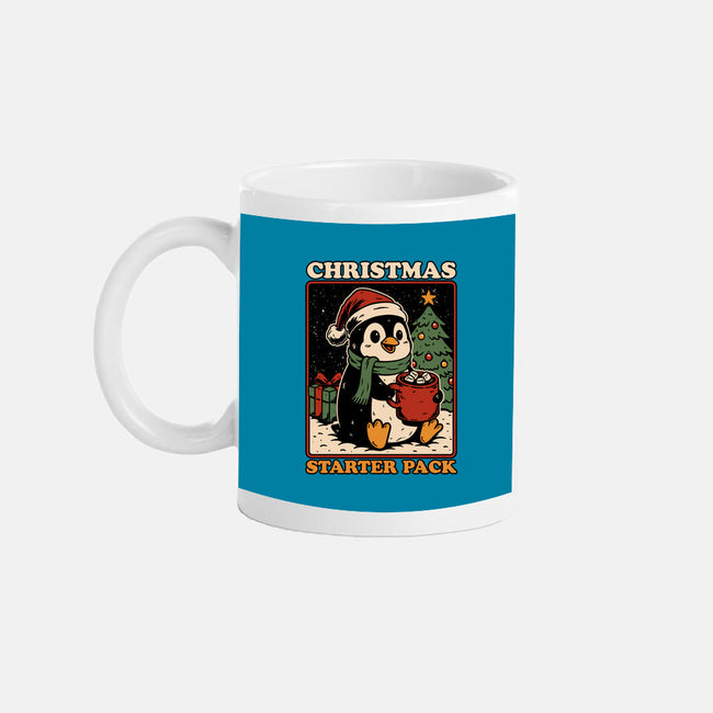 Christmas Penguin Starter Pack-None-Mug-Drinkware-Studio Mootant