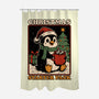 Christmas Penguin Starter Pack-None-Polyester-Shower Curtain-Studio Mootant