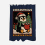Christmas Penguin Starter Pack-None-Polyester-Shower Curtain-Studio Mootant