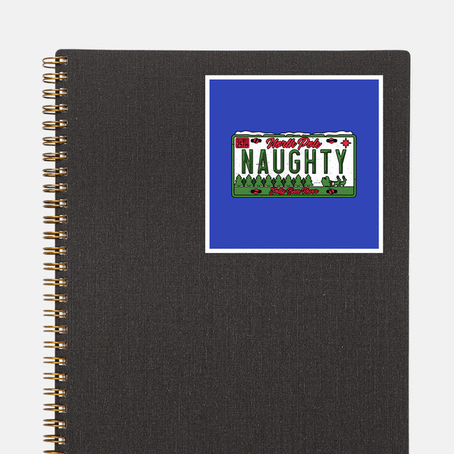 Christmas License Plate-None-Glossy-Sticker-Studio Mootant