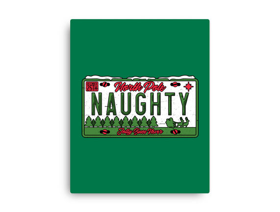 Christmas License Plate