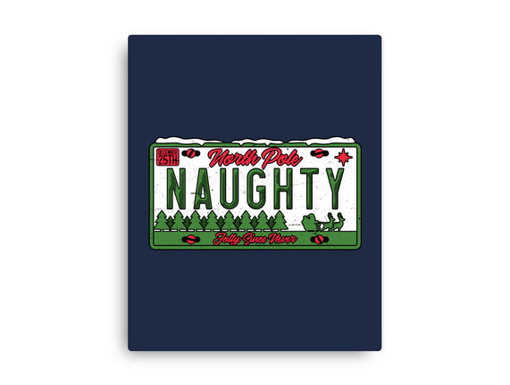 Christmas License Plate