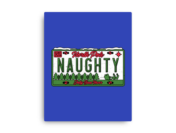 Christmas License Plate