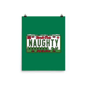 Christmas License Plate