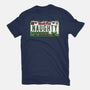 Christmas License Plate-Womens-Fitted-Tee-Studio Mootant