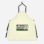 Christmas License Plate-Unisex-Kitchen-Apron-Studio Mootant