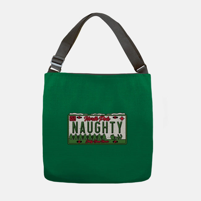 Christmas License Plate-None-Adjustable Tote-Bag-Studio Mootant