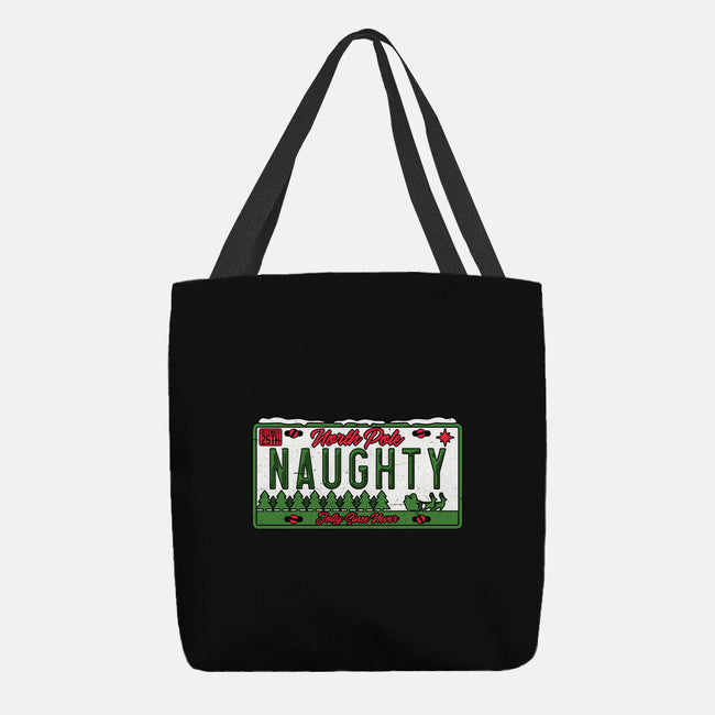 Christmas License Plate-None-Basic Tote-Bag-Studio Mootant
