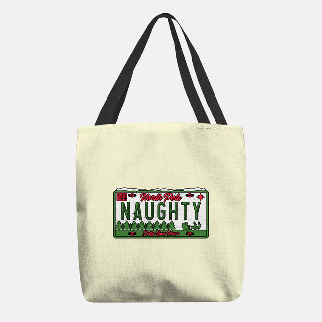 Christmas License Plate-None-Basic Tote-Bag-Studio Mootant