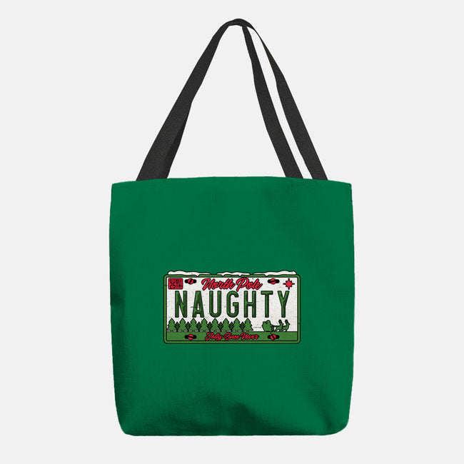 Christmas License Plate-None-Basic Tote-Bag-Studio Mootant