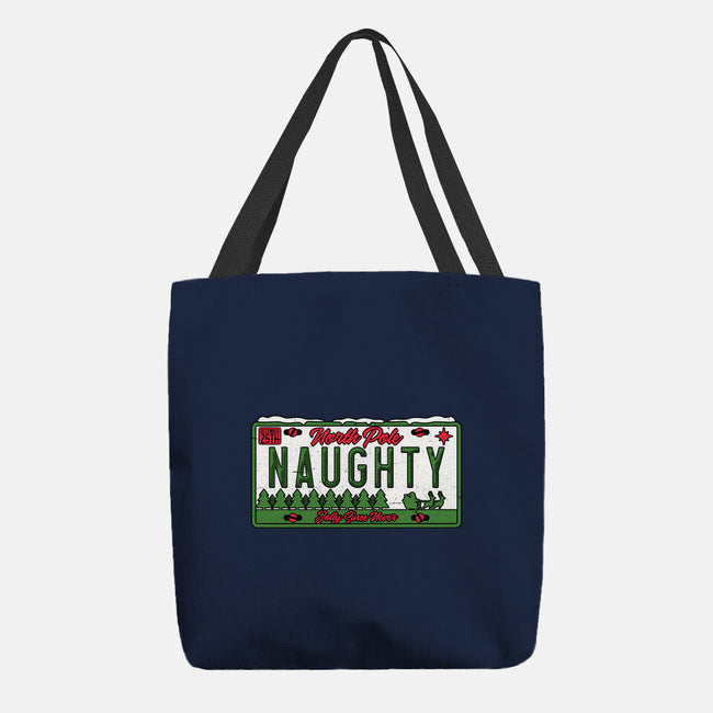 Christmas License Plate-None-Basic Tote-Bag-Studio Mootant