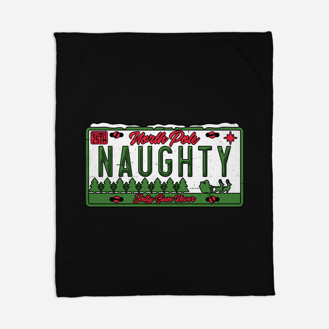 Christmas License Plate-None-Fleece-Blanket-Studio Mootant