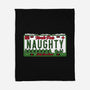 Christmas License Plate-None-Fleece-Blanket-Studio Mootant
