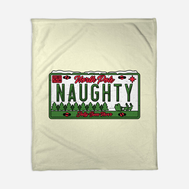 Christmas License Plate-None-Fleece-Blanket-Studio Mootant