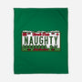 Christmas License Plate-None-Fleece-Blanket-Studio Mootant