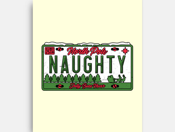 Christmas License Plate