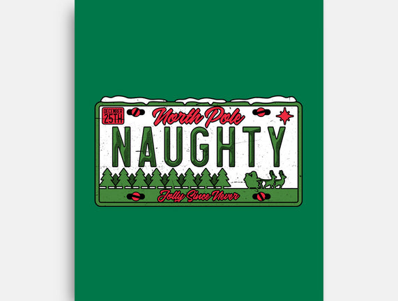 Christmas License Plate