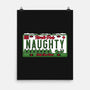 Christmas License Plate-None-Matte-Poster-Studio Mootant