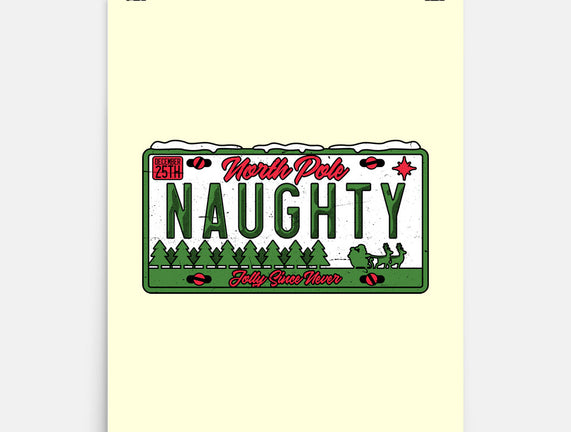 Christmas License Plate