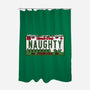 Christmas License Plate-None-Polyester-Shower Curtain-Studio Mootant
