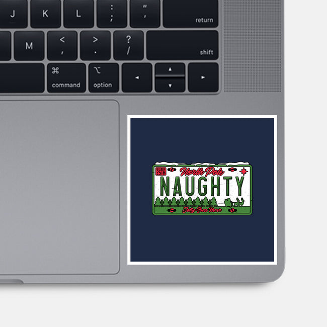 Christmas License Plate-None-Glossy-Sticker-Studio Mootant