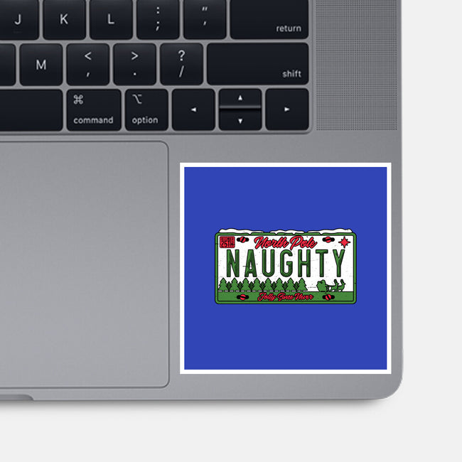 Christmas License Plate-None-Glossy-Sticker-Studio Mootant