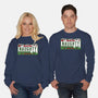 Christmas License Plate-Unisex-Crew Neck-Sweatshirt-Studio Mootant