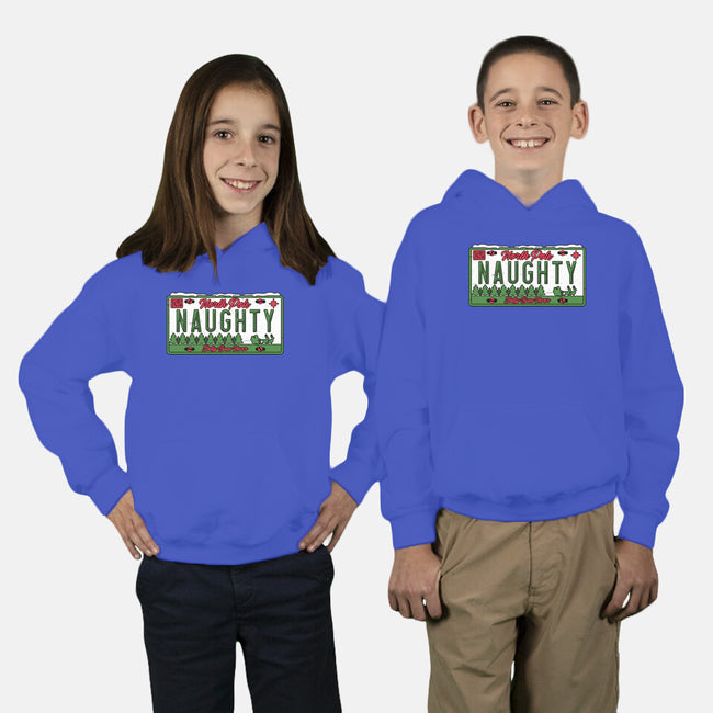 Christmas License Plate-Youth-Pullover-Sweatshirt-Studio Mootant