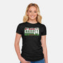 Christmas License Plate-Womens-Fitted-Tee-Studio Mootant