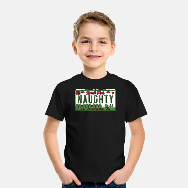 Christmas License Plate-Youth-Basic-Tee-Studio Mootant
