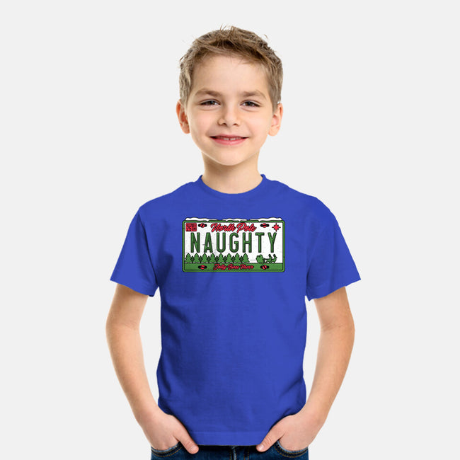 Christmas License Plate-Youth-Basic-Tee-Studio Mootant