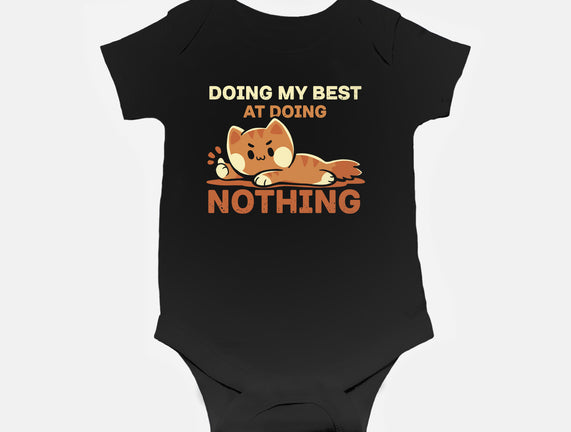 Doing My Best At Doing Nothing