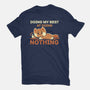 Doing My Best At Doing Nothing-Mens-Heavyweight-Tee-TechraNova
