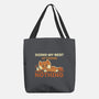 Doing My Best At Doing Nothing-None-Basic Tote-Bag-TechraNova