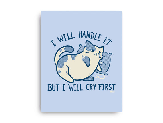 I Will Handle It But I Will Cry First