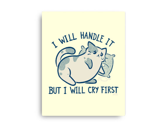 I Will Handle It But I Will Cry First