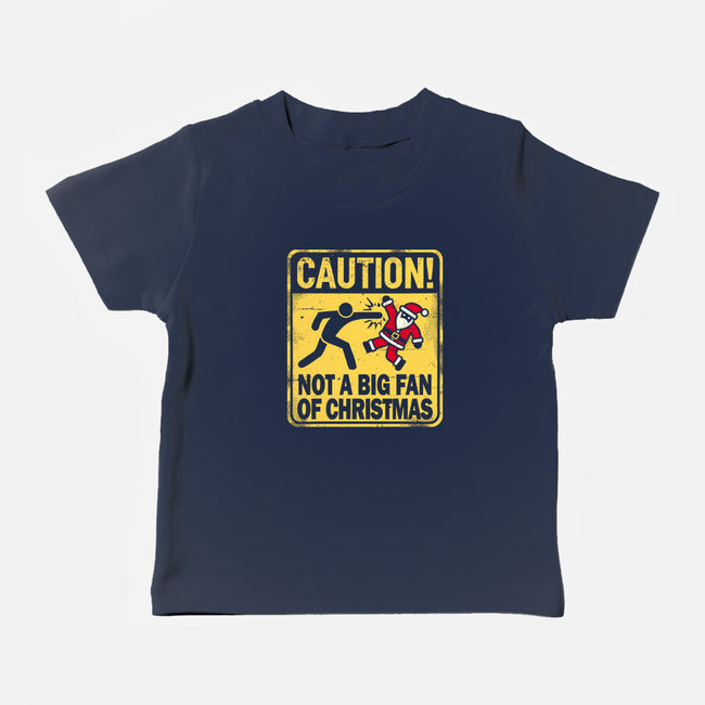 Christmas Caution-Baby-Basic-Tee-BridgeWalker