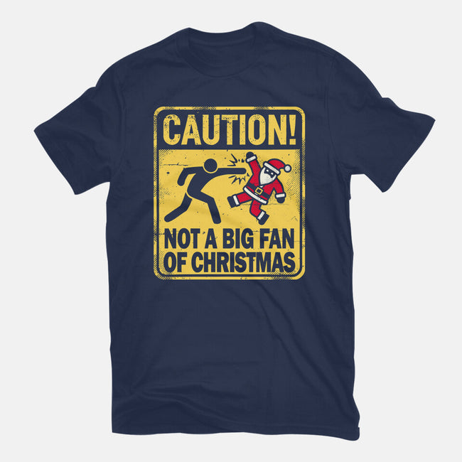 Christmas Caution-Mens-Basic-Tee-BridgeWalker