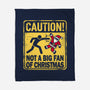 Christmas Caution-None-Fleece-Blanket-BridgeWalker