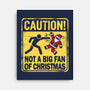 Christmas Caution-None-Stretched-Canvas-BridgeWalker
