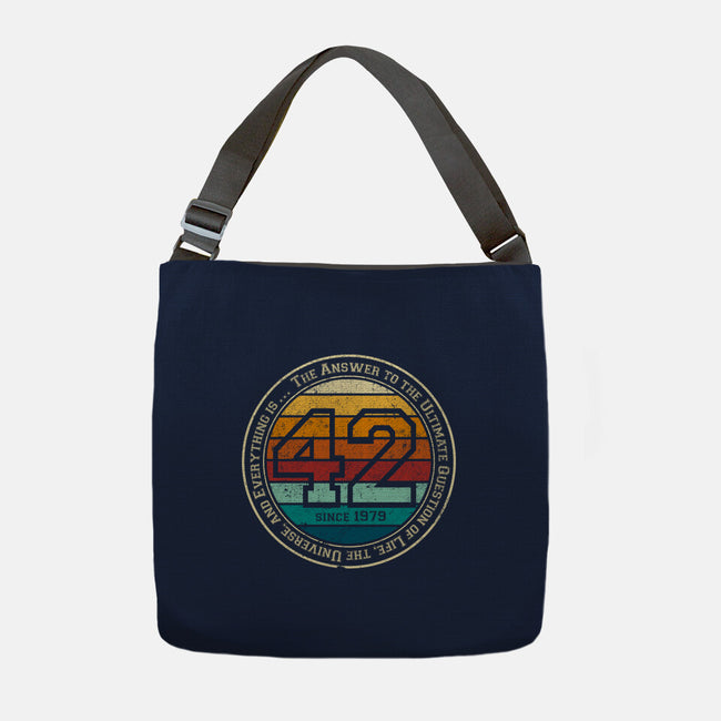 Forty-Two Vintage-None-Adjustable Tote-Bag-DrMonekers