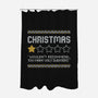 Christmas Review-None-Polyester-Shower Curtain-NMdesign