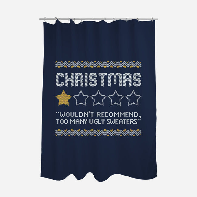 Christmas Review-None-Polyester-Shower Curtain-NMdesign