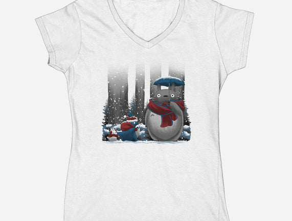 Neighbor In Snow