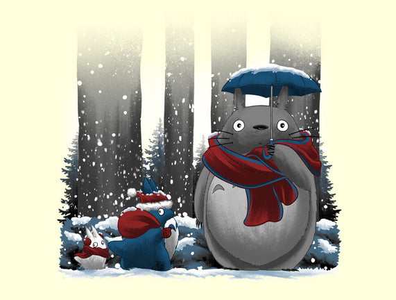 Neighbor In Snow